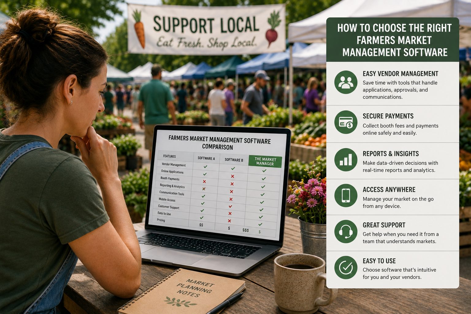 How to Choose Farmers Market Management Software